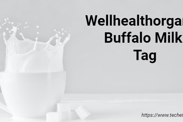 Wellhealthorganic Buffalo Milk Tag