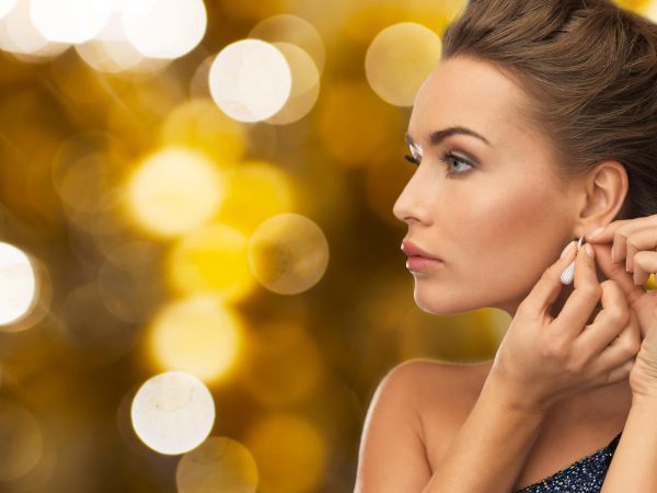 jewelry gold earrings