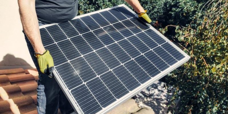 solar battery charger with inverter