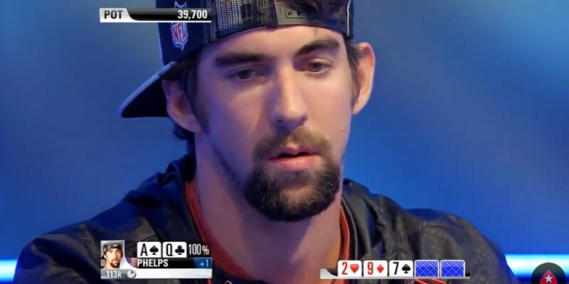 micheal phelps poker