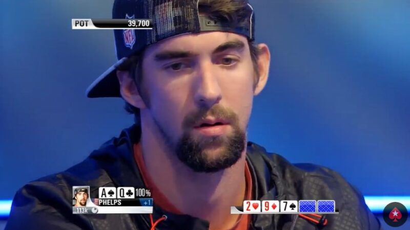 micheal phelps poker